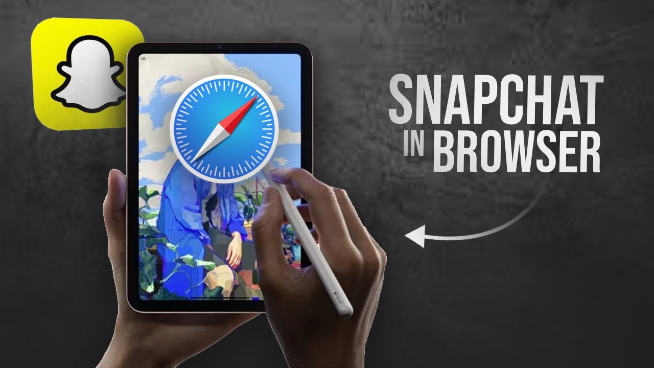 How to Use Snapchat on iPad Browser (tutorial)