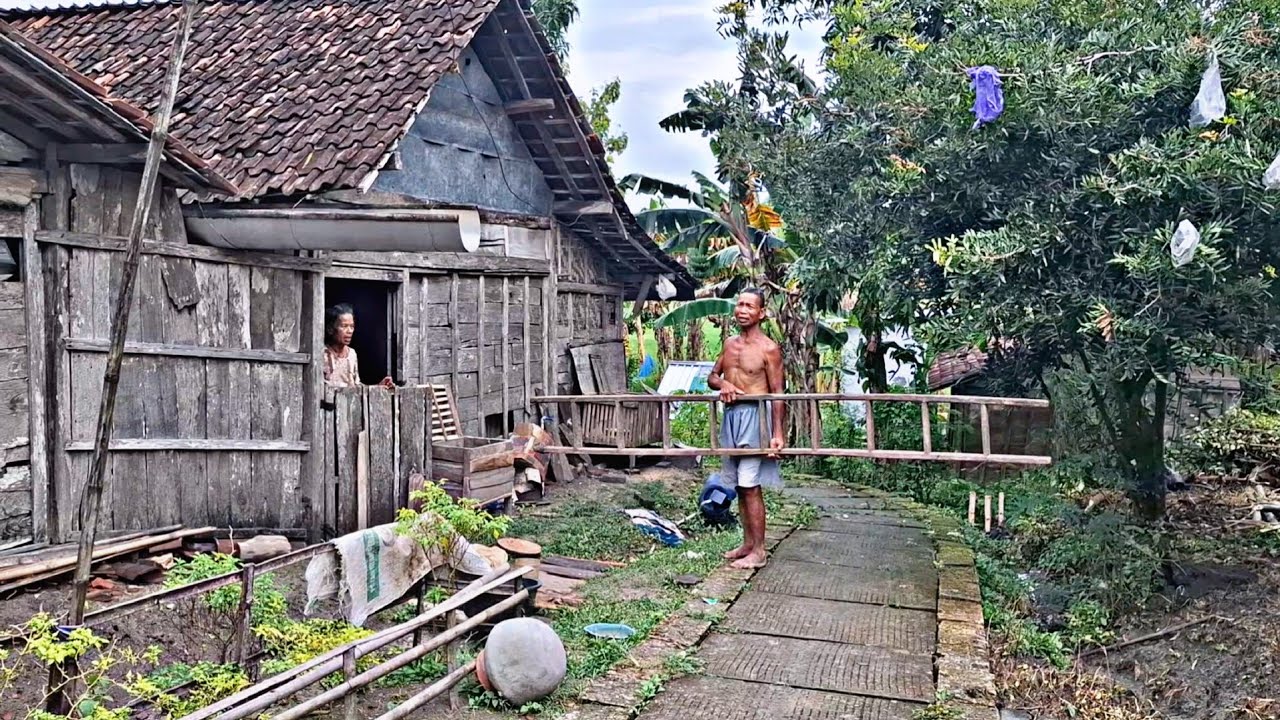 Bikin Kangen‼️Serasa Mata Di Manjakan Suasana Yang Asri&Alami,Perkampungan Khas Suku Jawa Th 70an