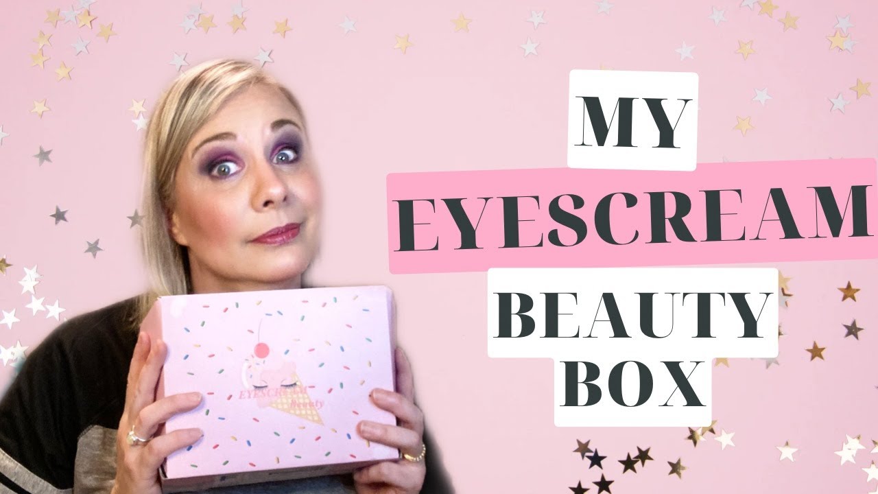 I COULDN'T RESIST ANY LONGER!  SEE WHAT'S INSIDE MY JULY EYESCREAM BEAUTY BOX!
