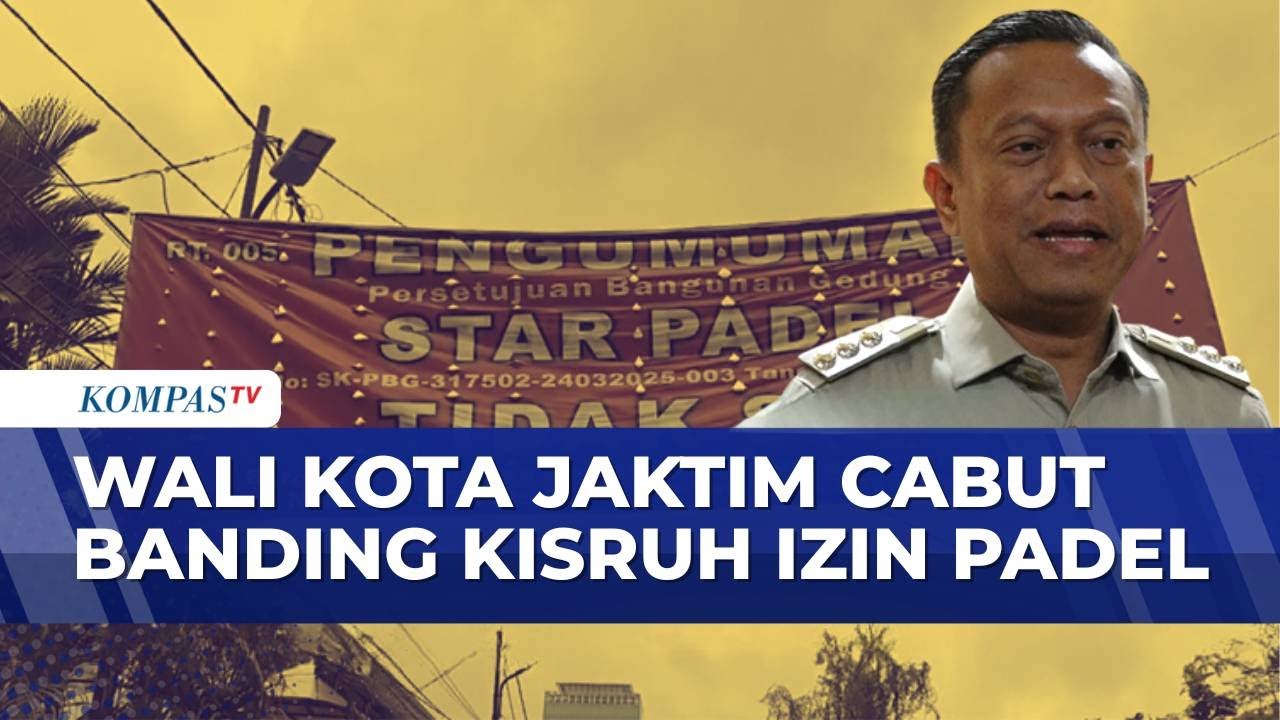 Wali Kota Jaktim Cabut Banding Putusan PTUN soal Kisruh Izin Lapangan Padel | INDONESIA UPDATE