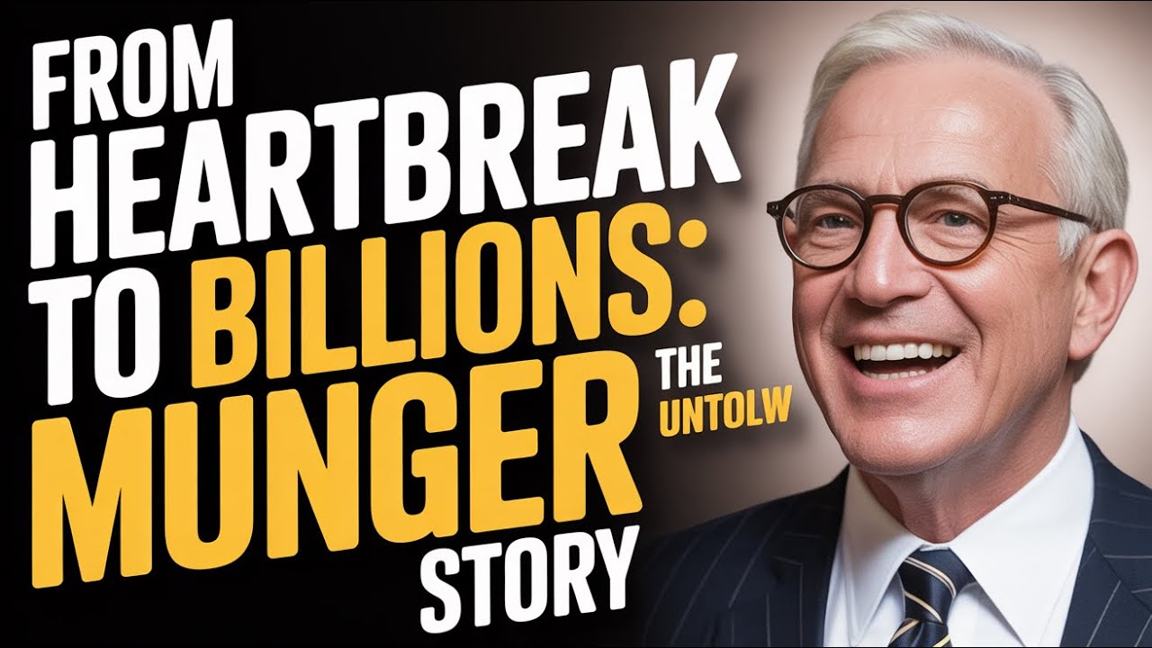 How Charlie Munger Turned Tragedies into Trillions: A Life Story
