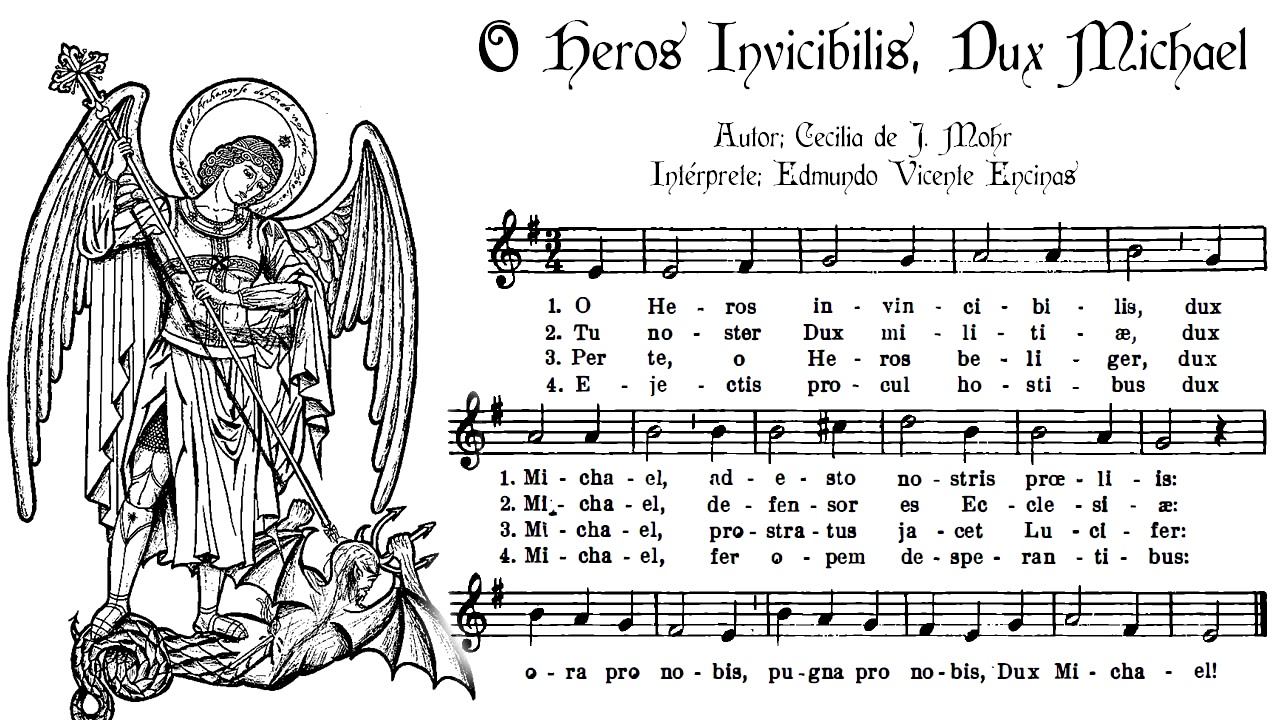 Edmundo Vicente Encinas - O Heros Invincibilis, Dux Michael + Partitura