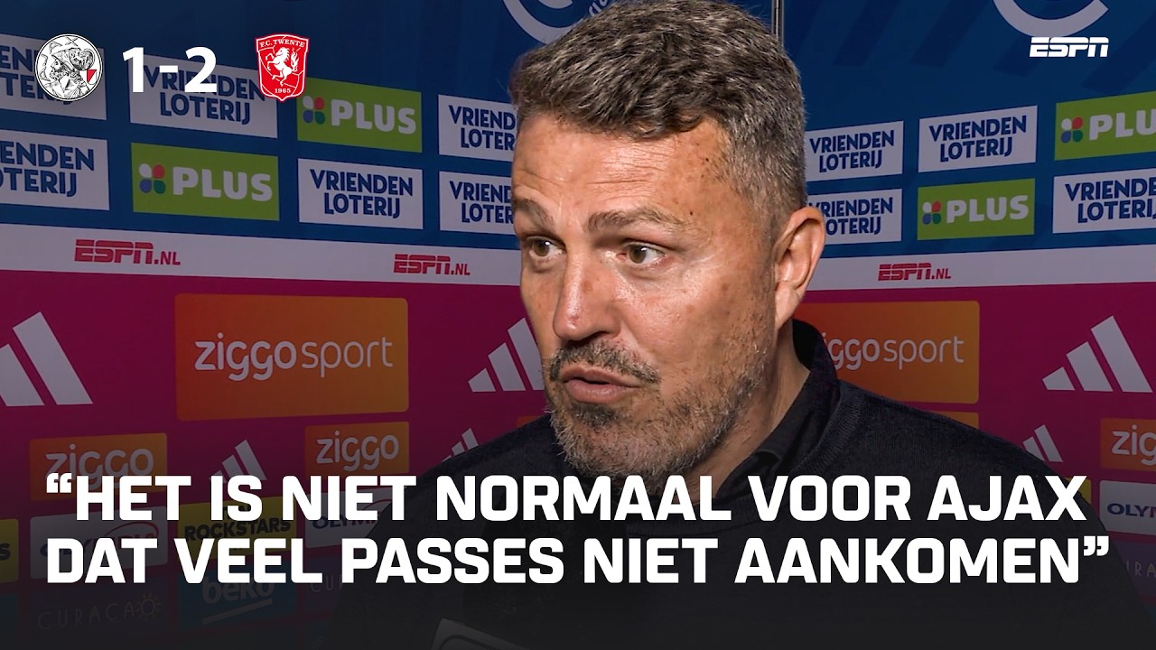 &Oacute;scar Garc&iacute;a over de vertoning van AJAX in EIGEN HUIS 🏠🧐 | Interview