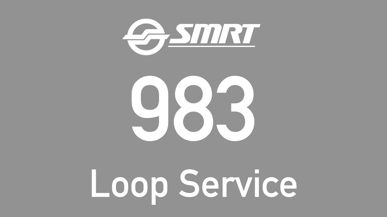 BLAST TO THE PAST: SMRT Trunk Bus Service 983 Hyperlapse