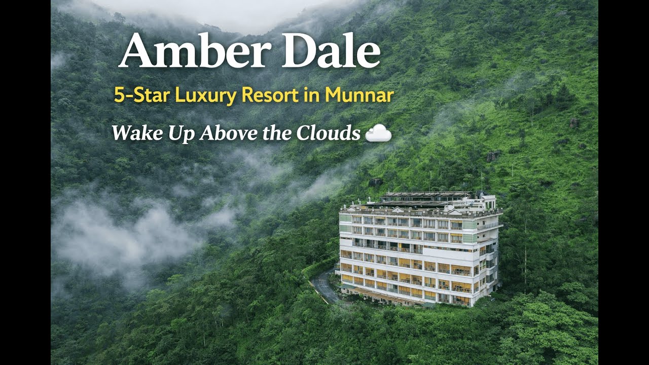 Wake Up Above the Clouds ☁️ | Amber Dale 5-Star Luxury Resort in Munnar