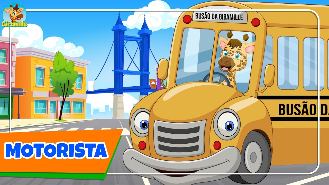 Motorista - Giramille | Desenho Animado Musical