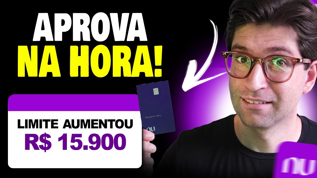 ✅ 3 PASSOS PARA AUMENTAR O LIMITE NUBANK R&Aacute;PIDO