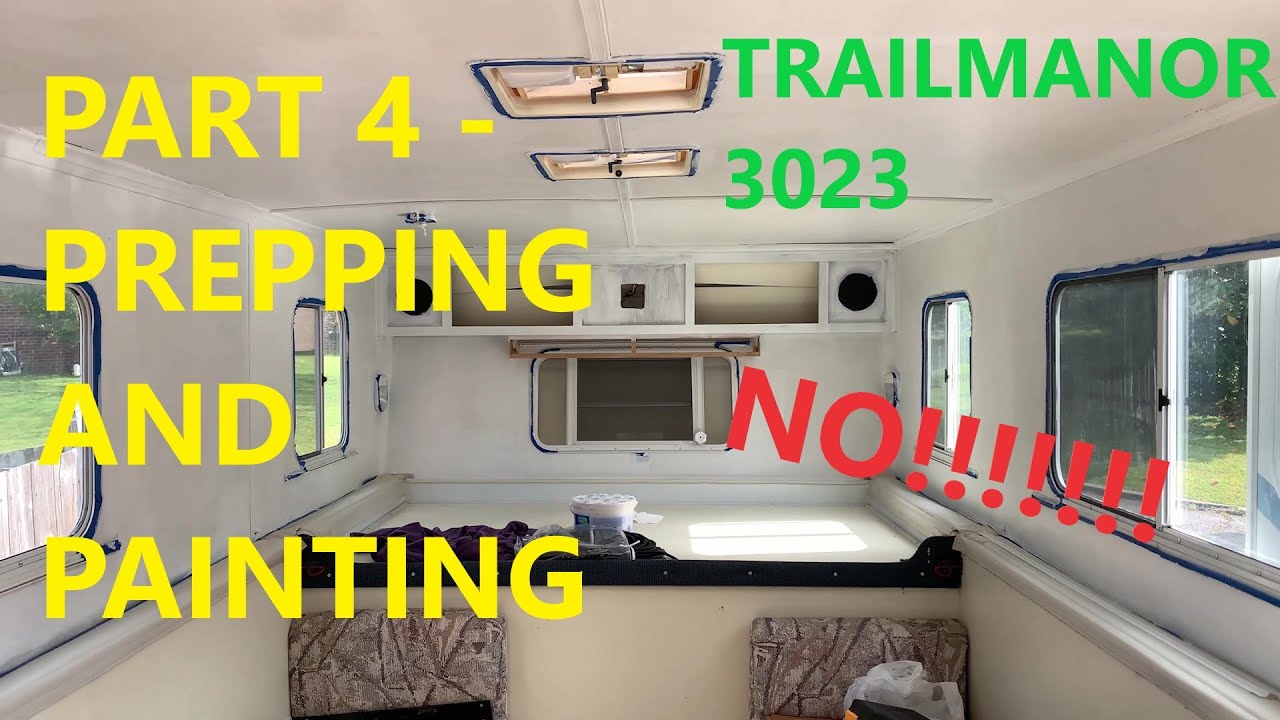 Trailmanor 3023 -  Part 4 -   Prepping and Priming