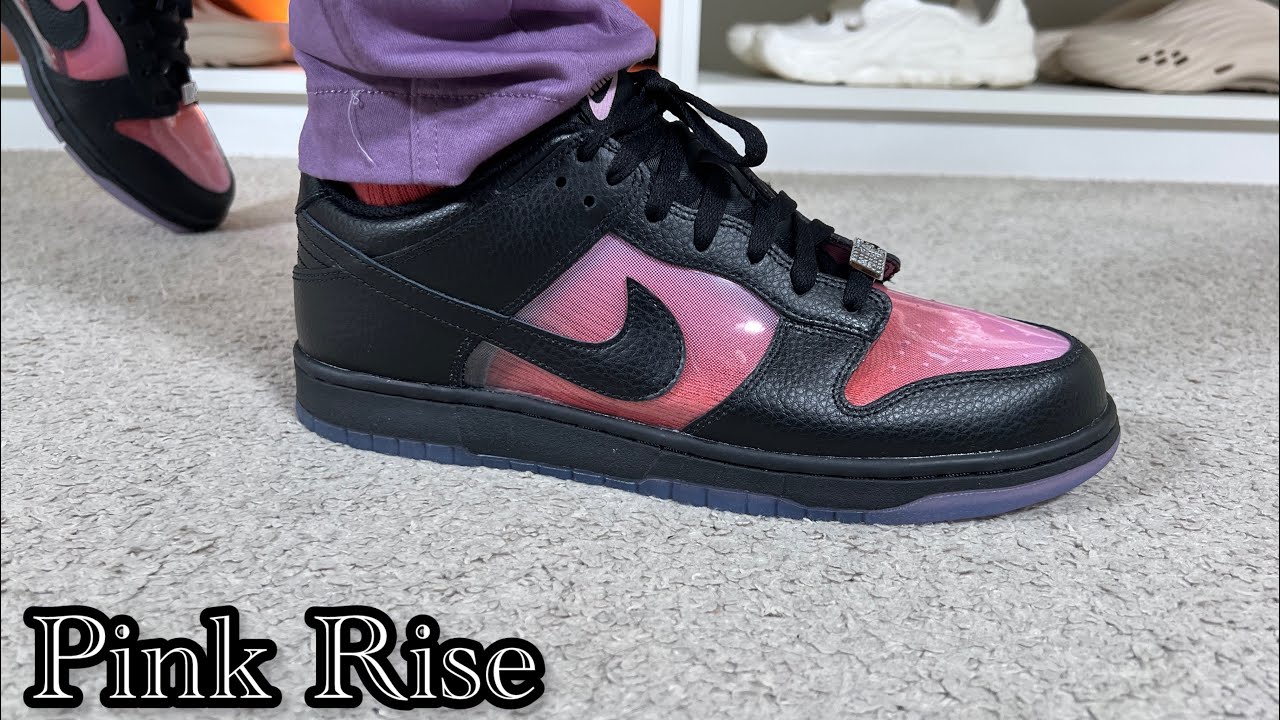 Обзор кроссовок Nike Dunk Low Retro Premium Pink Rise и пешие прогулки
