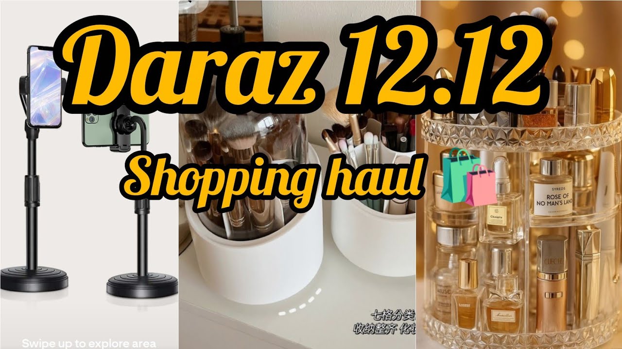 Daraz shopping haul 🛍️daraz 12.12 sale 😱
