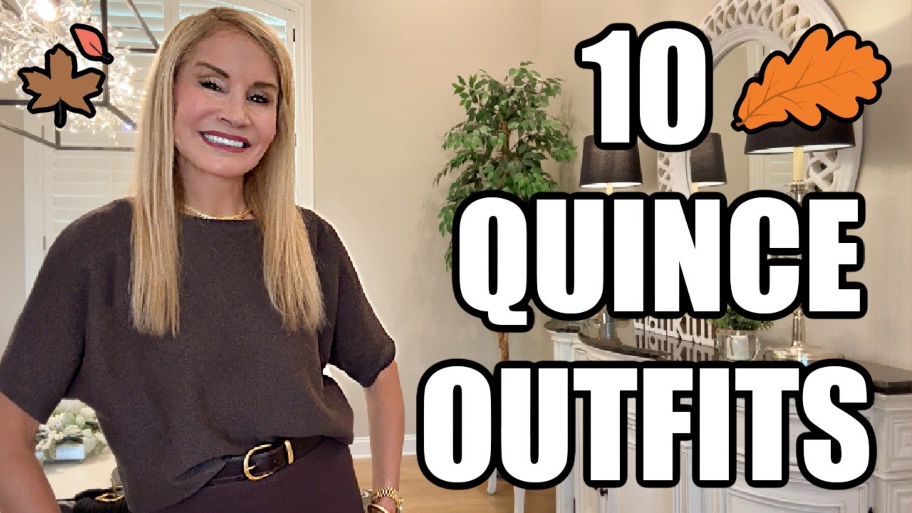 🍂 Quince Fall Try-On Haul | Elegant Outfits for Women Over 50