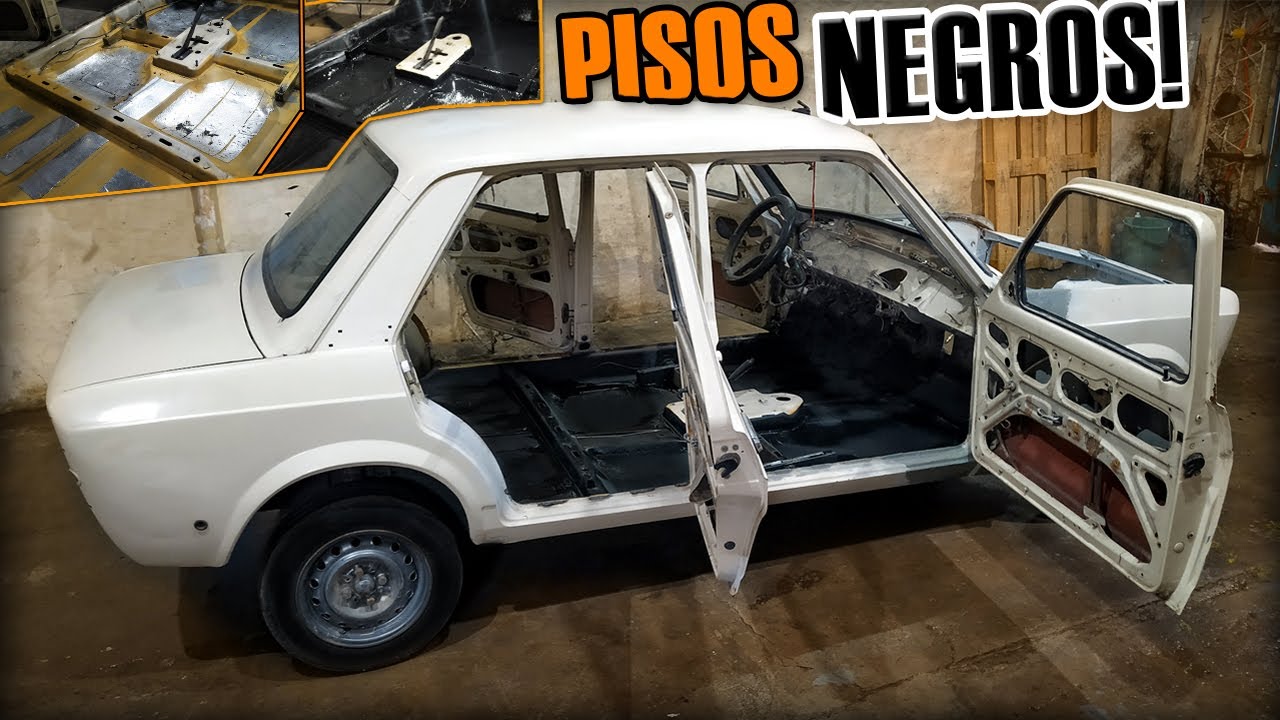 REVIVIENDO UN SUPER EUROPA Pt.23: PINTAMOS LOS PISOS DEL FIAT | Lucho Jim&eacute;nez