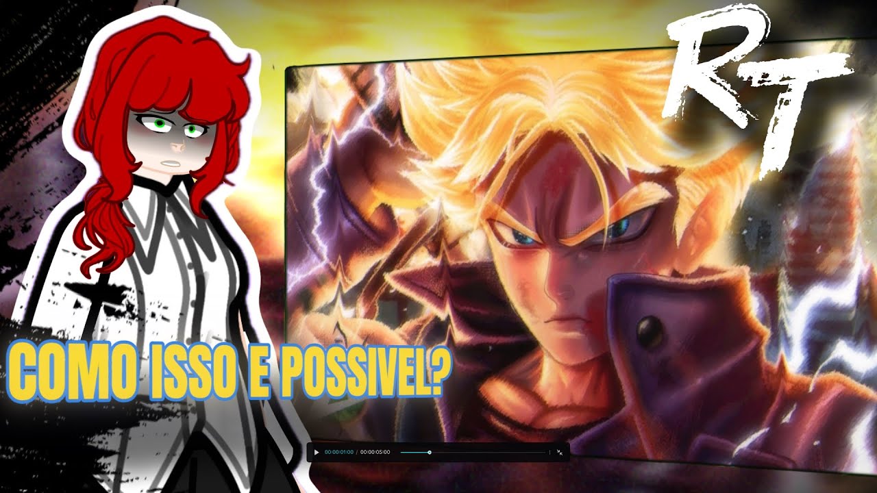 the extra's academy survival guide reagindo ao rap do Mirai Trunks @AniRap - retro (as ed)