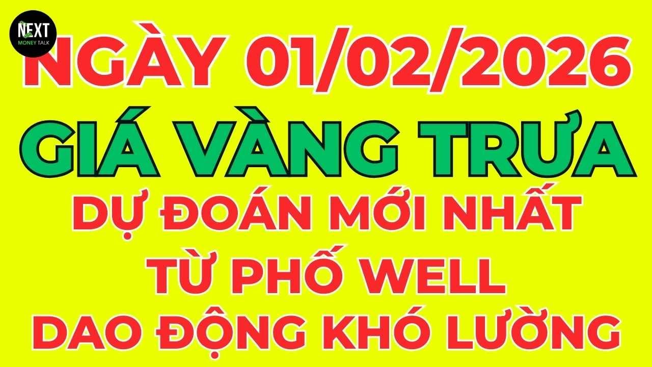 GIÁ VÀNG HÔM NAY 9999 TRƯA: 1/2/2026- GIÁ VÀNG NHẪN 9999- BẢNG GIÁ VÀNG SJC, 24k 18k