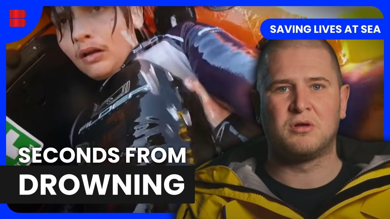 Saving a Man from Drowning On Camera | Saving Lives at Sea | Documentary