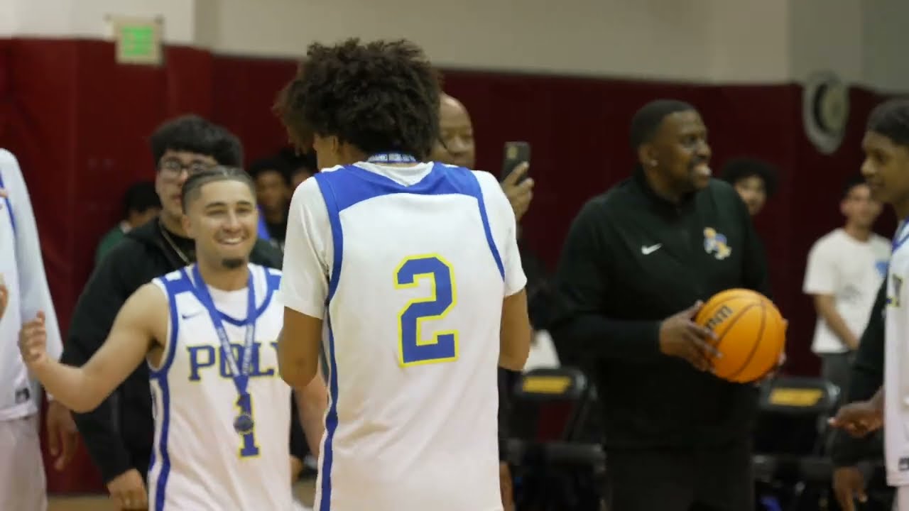 POLY are CHAMPS! Grant 49 at Poly 50. CIF-LACS D1 Final 2024/25. 