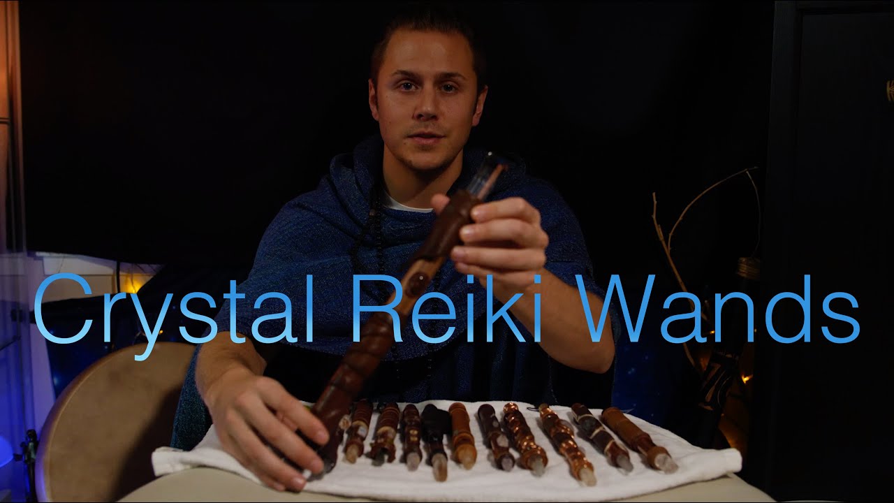 Crystal Copper Reiki Wands - Healing With the Body's Own Electrical Current (Unintentional ASMR)