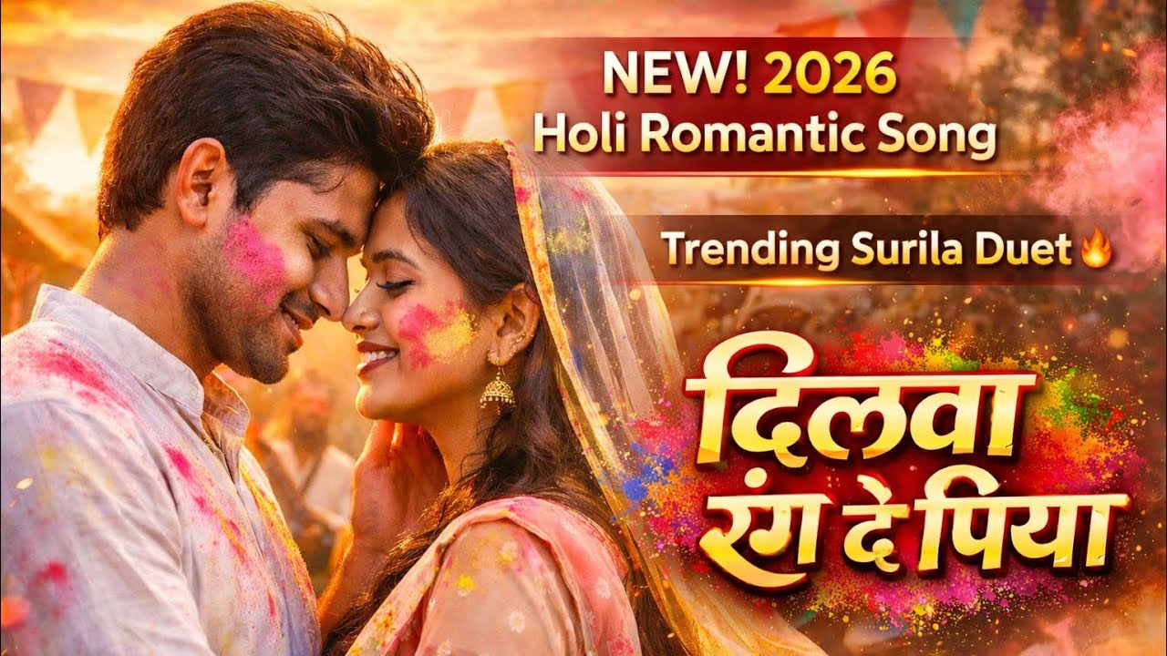 Dilwa Rang De Piya | New 2026 Holi Song 💖 | Surila Romantic Duet | Raj Sonic AI