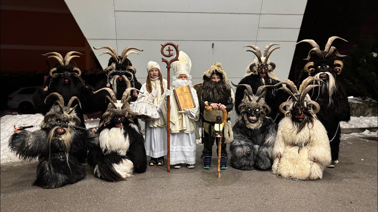 Kinder-Krampus Tag mit der „kloanen Reiterbauer Pass“ in Bad Gastein am 4.12.2025 