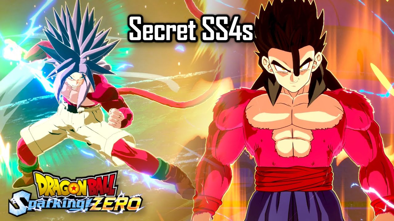 SS4 Gohan Vs SS4 Trunks, Full Transformation Fight, Sparking Zero Mod Gameplay, 2K 60FPS
