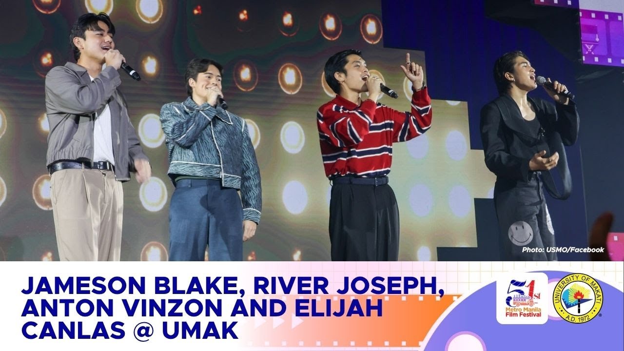 Jameson Blake, Rive Joseph, Anton Vinzon, Elijah Canlas LIVE @ #MMFF51 | October 10, 2025