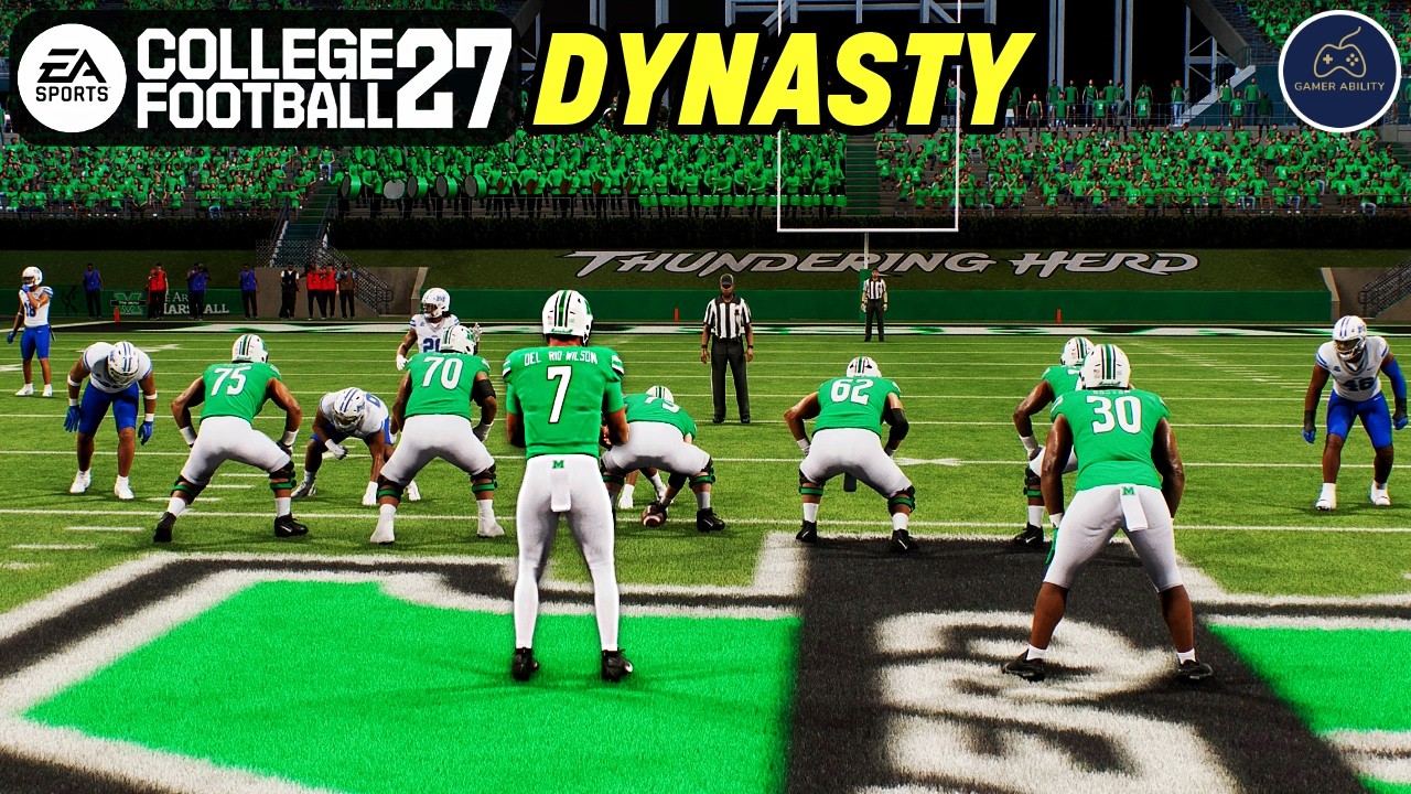 First Home Game of the Marshall Rebuild! | College Football 27 Dynasty Mode Part 2