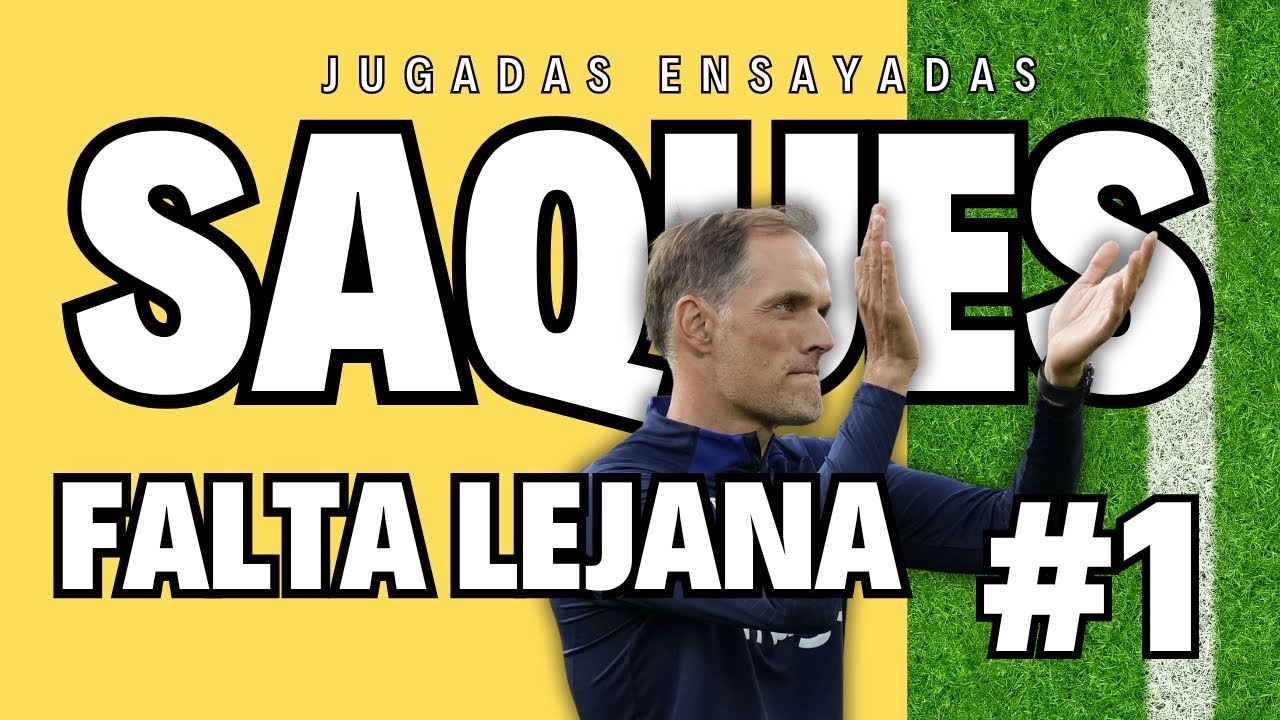 ► JUGADA ESTRATEGIA de Saque de FALTA LEJANA #1 (ABP de fútbol efectiva)