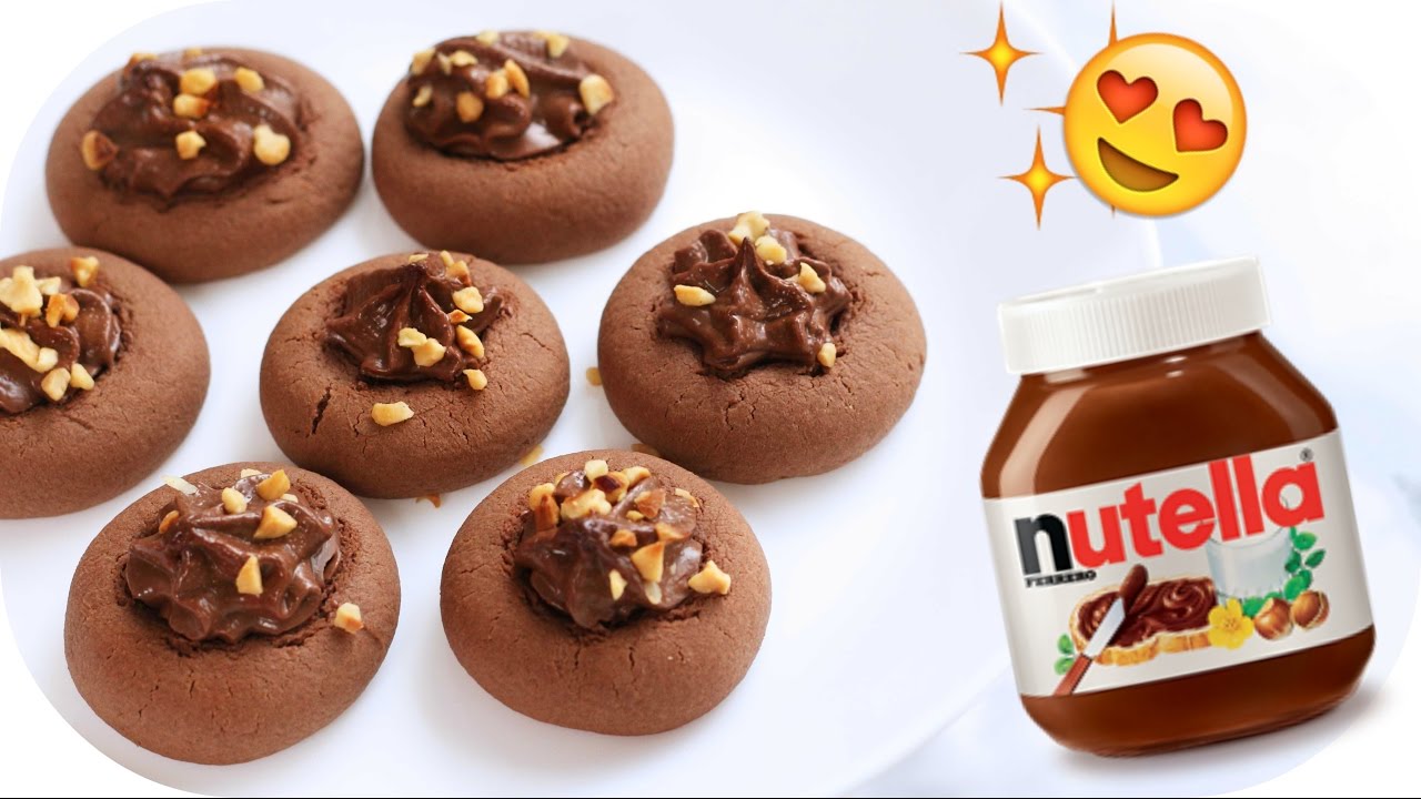 NUTELLA KEKSE in 10 MINUTEN! - Schneller Snack f&uuml;r Weihnachten | Sanny Kaur