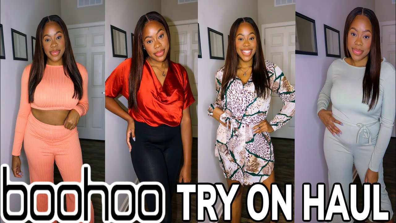 Fall Clothing for Tall Women 5'7 & Up |Boohoo Try On Haul