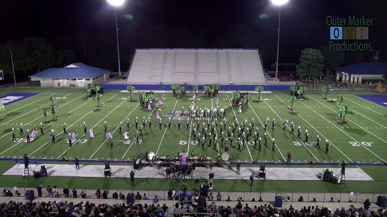Kennesaw Mountain High Performance At the 2024 Cobb County Schools System Marching Band Exhibition