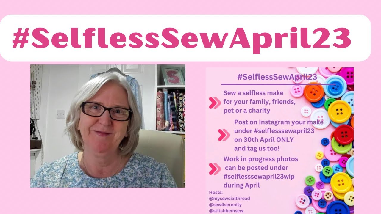 #FridaySews - #SelflessSewApril23