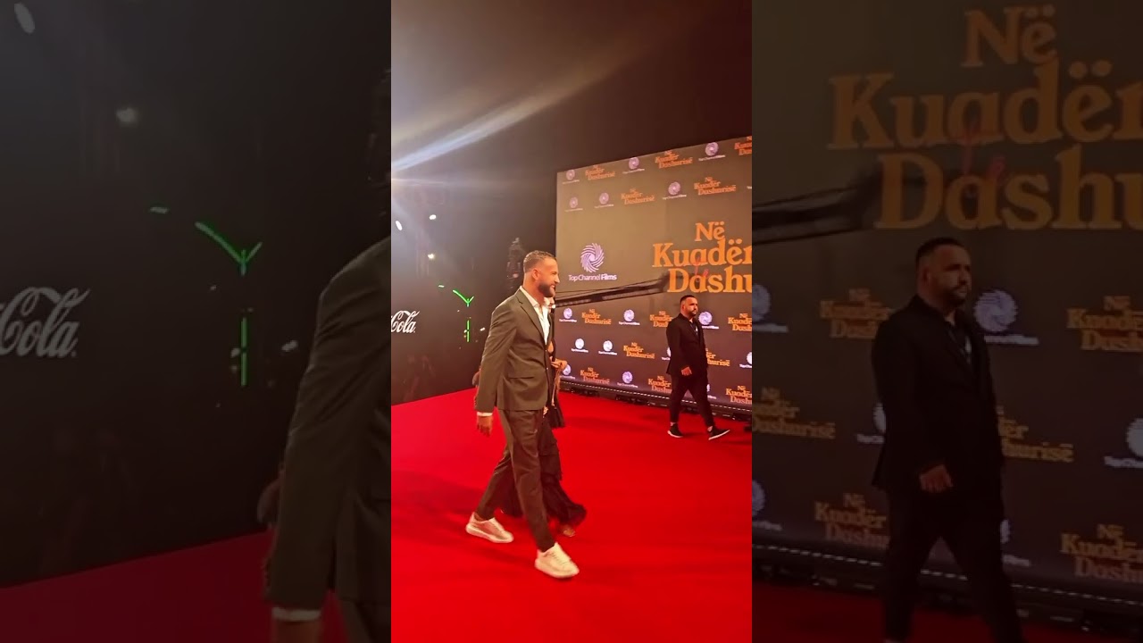 Luiz Ejlli dhe Kiara Tito n&euml; premier&euml;n e filmit &ldquo;N&euml; Kuad&euml;r t&euml; Dashuris&euml;&rdquo;!