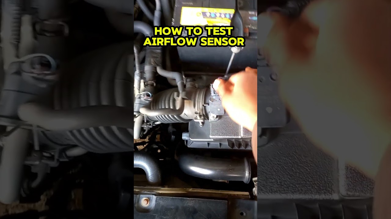 how to test mas air flow sensor #auto #automobile #autotips #mechanic #car #massairflowsensor #maf