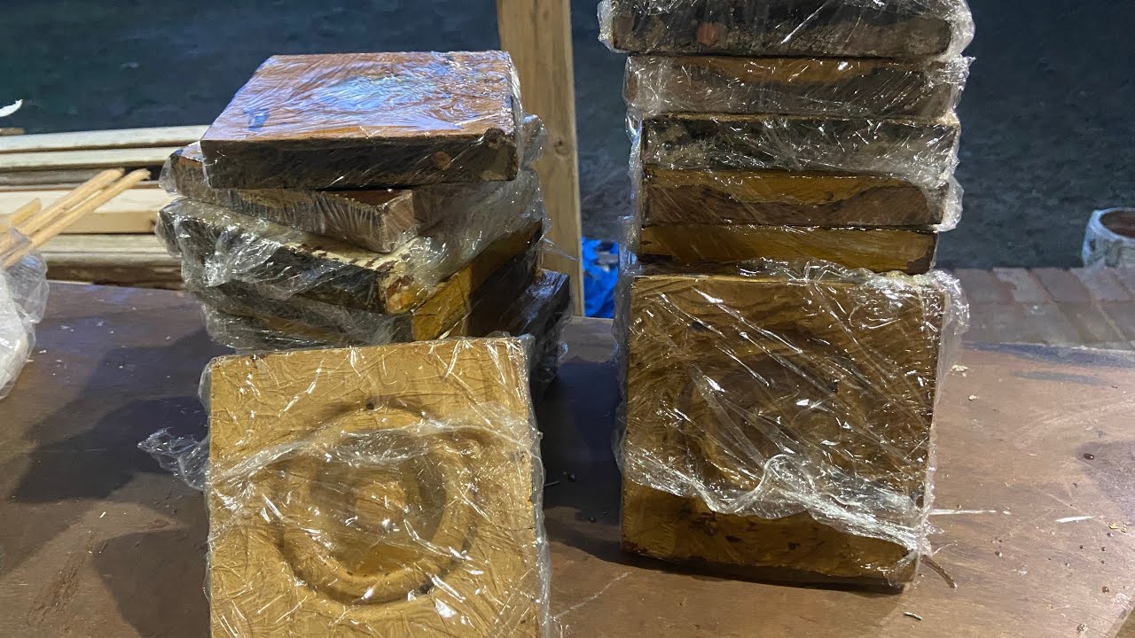 Paint Stripping Rosettes 