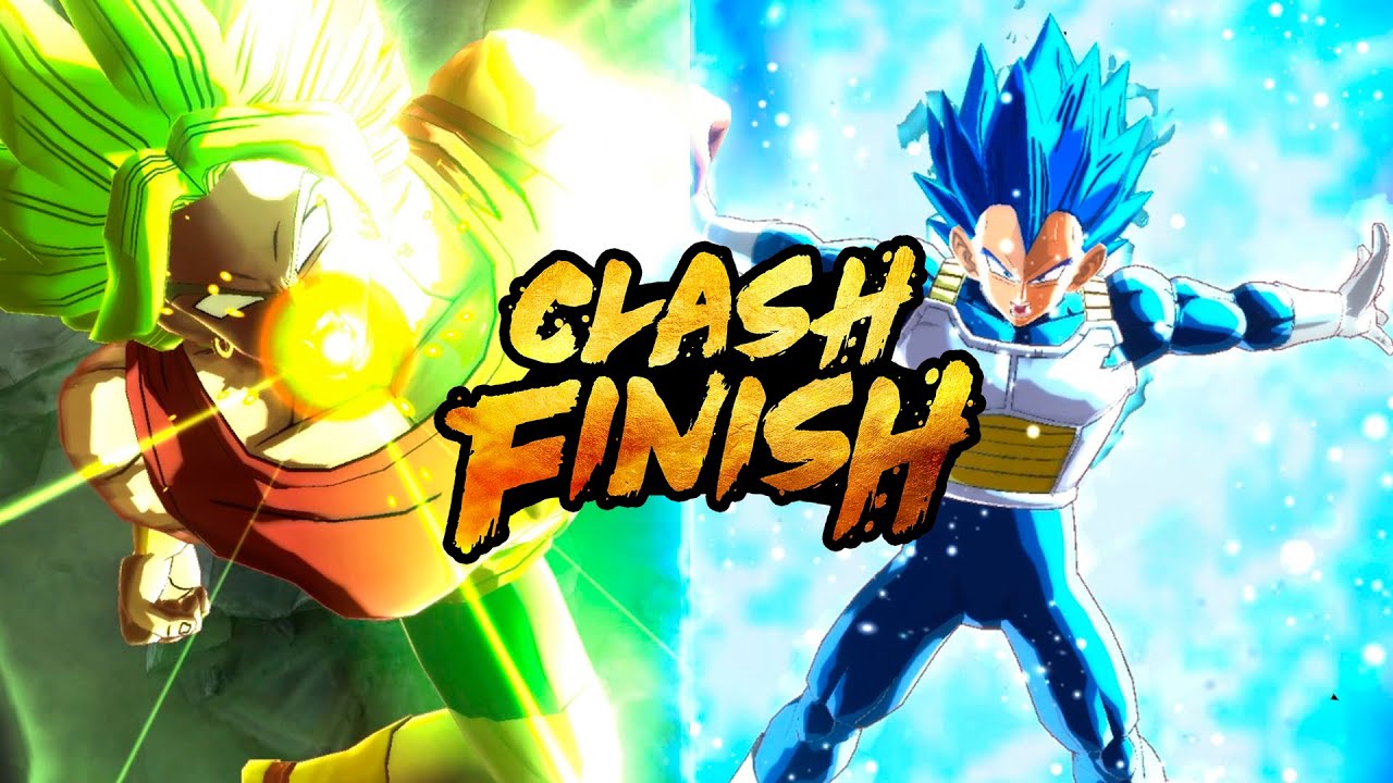 LSSJ Kale Vs SSBE Vegeta Clash Finish | Dragon Ball Legends Edit