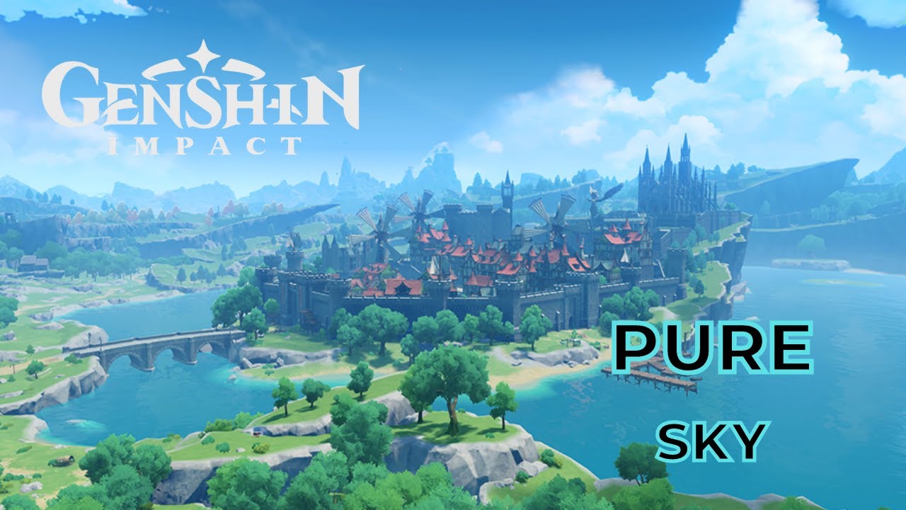 Genshin Impact - Pure Sky ( Soothing Orchestral Cover )