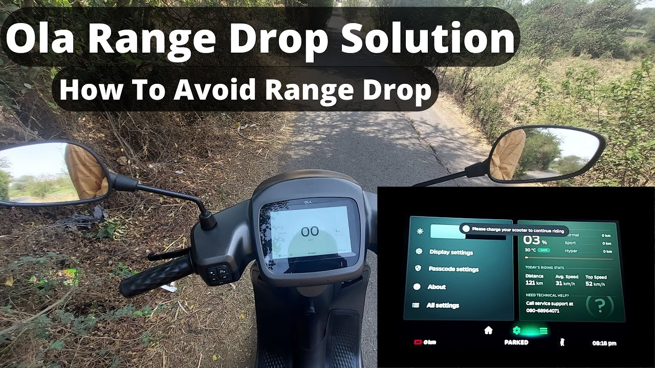 Ola S1 Range Drop Solution | How To Counter Battery Drain problem ?