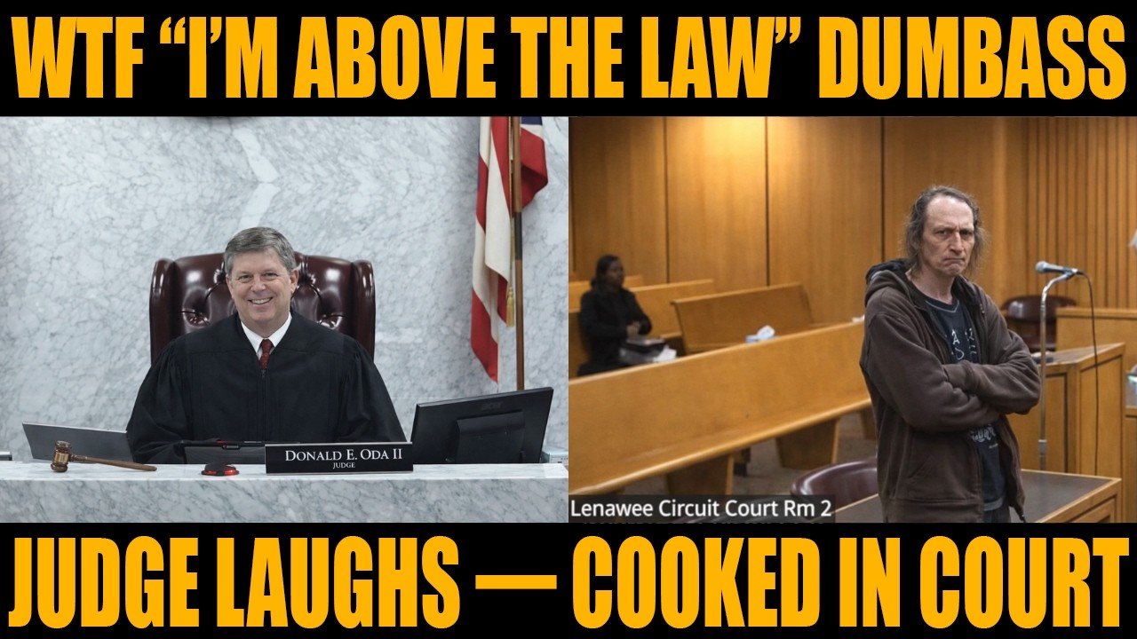 Judge LAUGHS At SOVEREIGN CITIZEN Who Says “I’M ABOVE THE LAW”… PLAY STUPID GAMES WIN STUPID PRIZES!