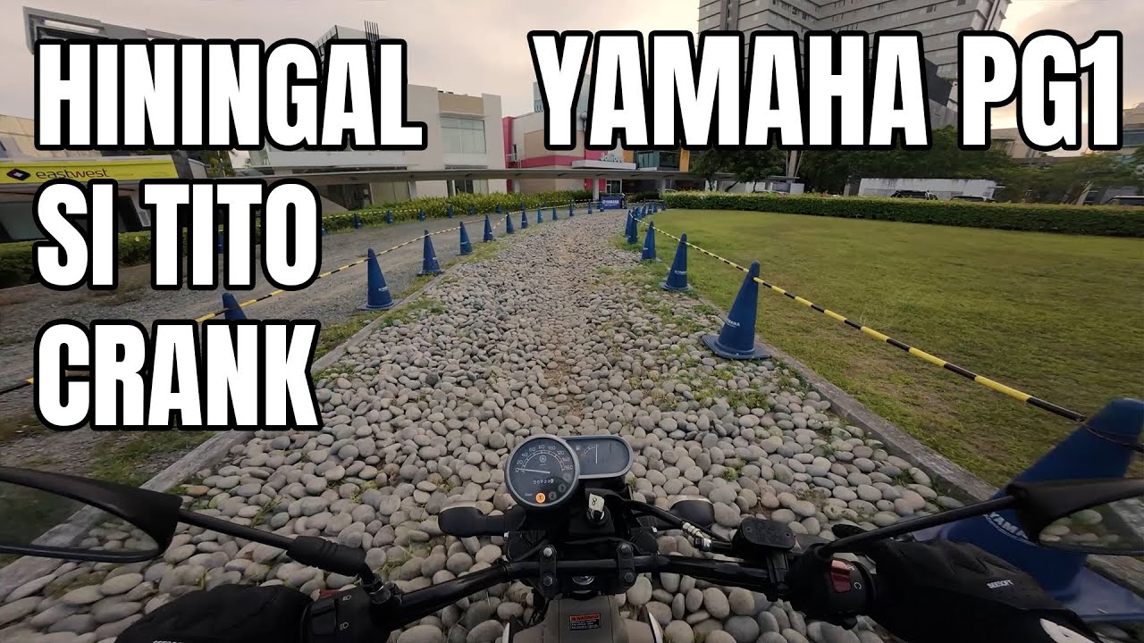 Yamaha PG-1 test ride at Kustomanila 2025