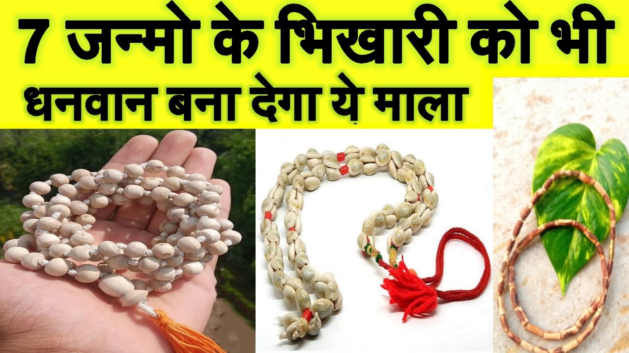 धनवान बनने के लिए कौन सा माला पहने ? ये जानकारी जिंदगी बदल देगा//