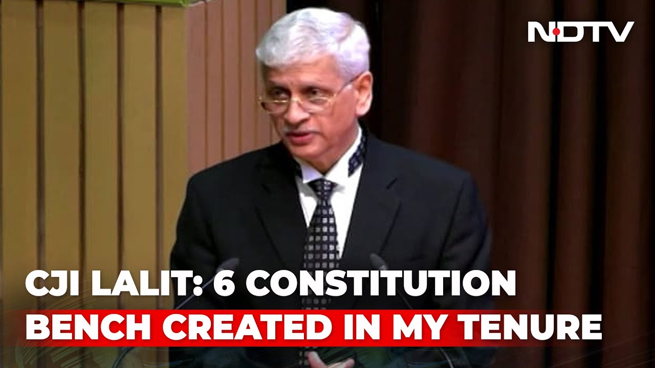 Watch Chief Justice's Farewell Speech: 