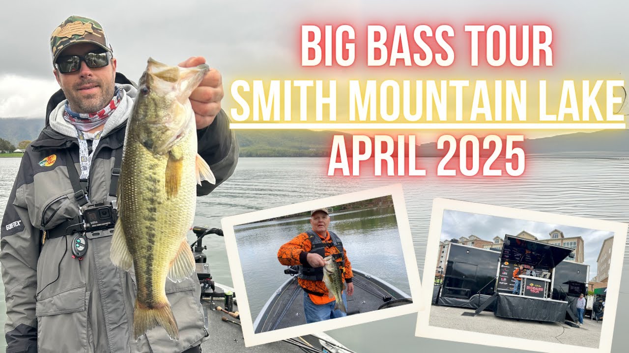 Smith Mountain Lake Vlog | Big Bass Tour