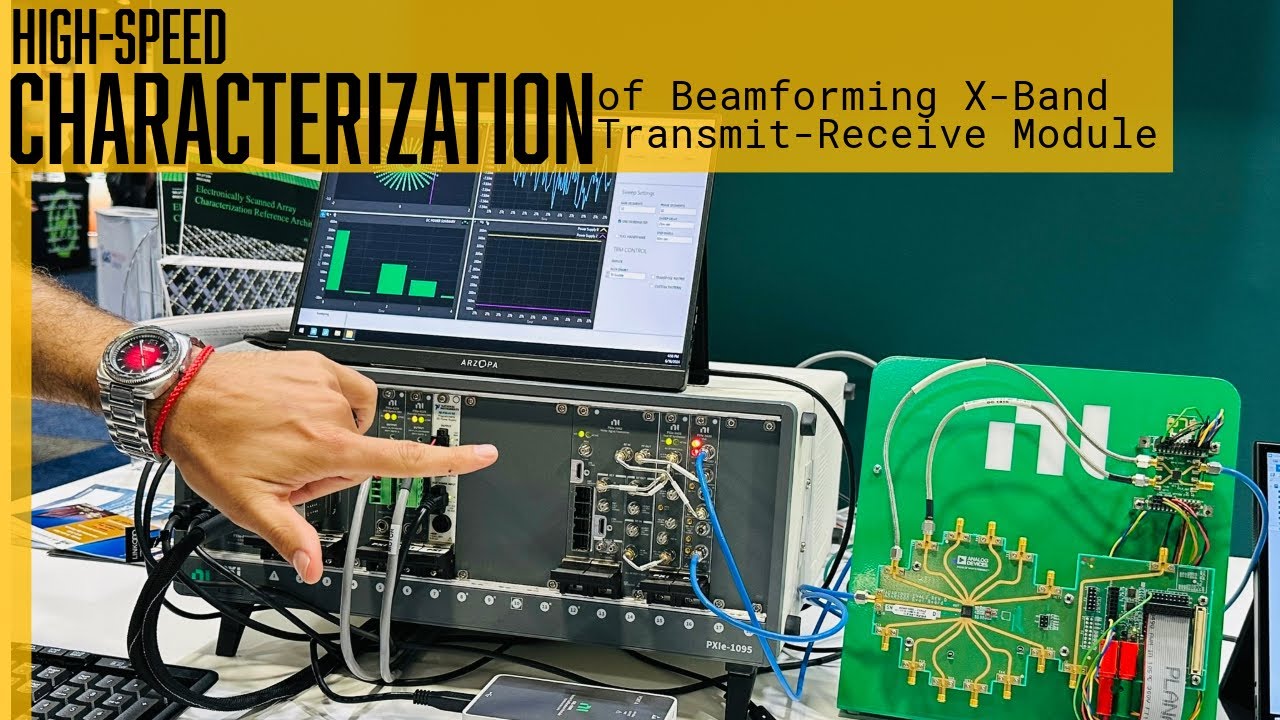 High-Speed Characterization of Beamforming X-Band Transmit-Receive Module
