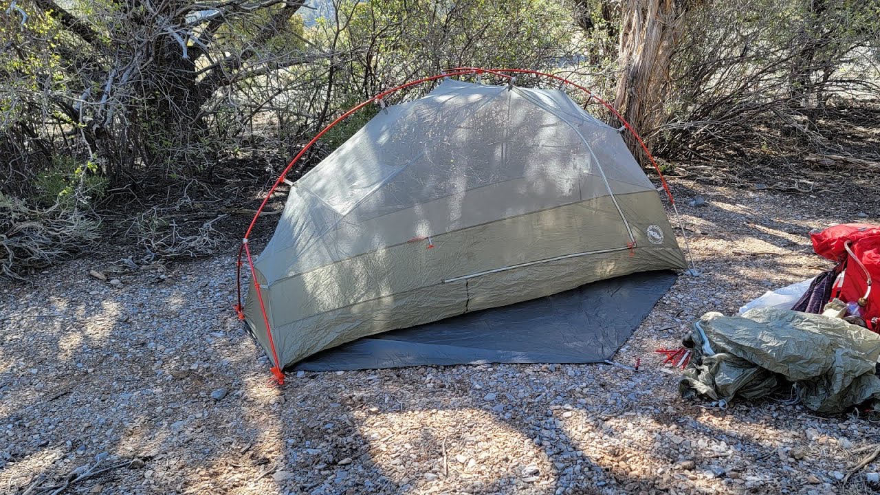 Big Agnes Copper Spur ul1 and Bike Pack Footprint Review
