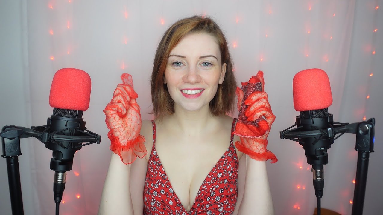 ASMR - Can I make you tingle 🤯 with my lace gloves