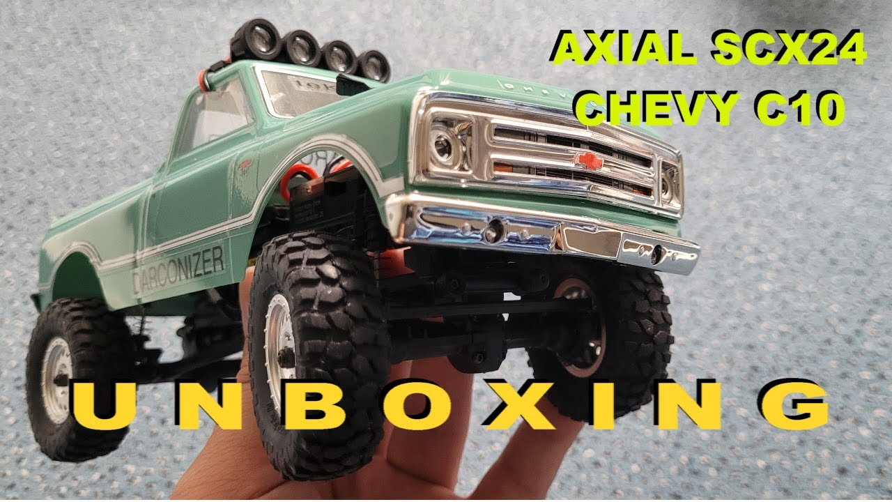 AXIAL SCX24 - CHEVROLET C10 - UNBOXING - Darconizer RC