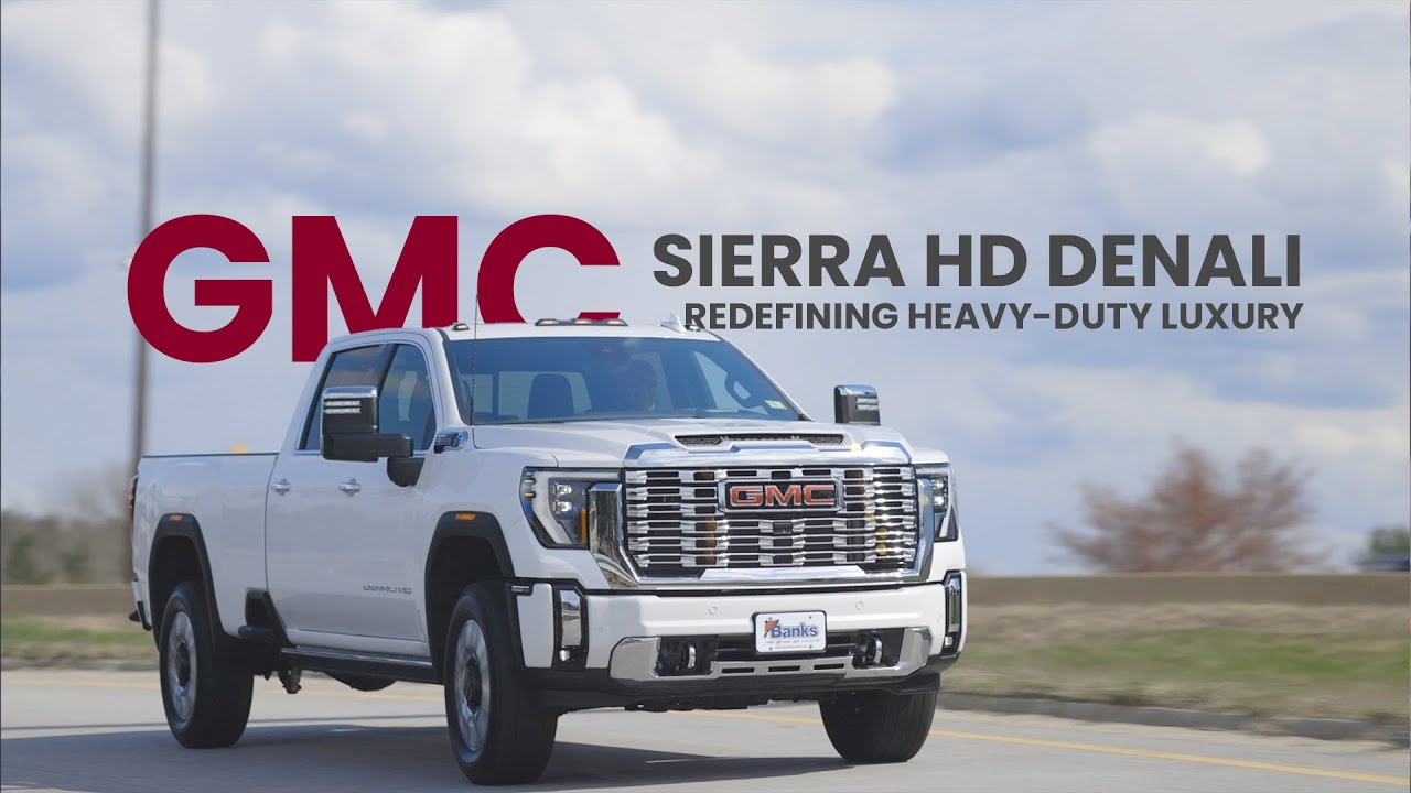 2024 GMC Sierra HD Denali // The Perfect Combination of Power and Luxury // Banks Chevrolet