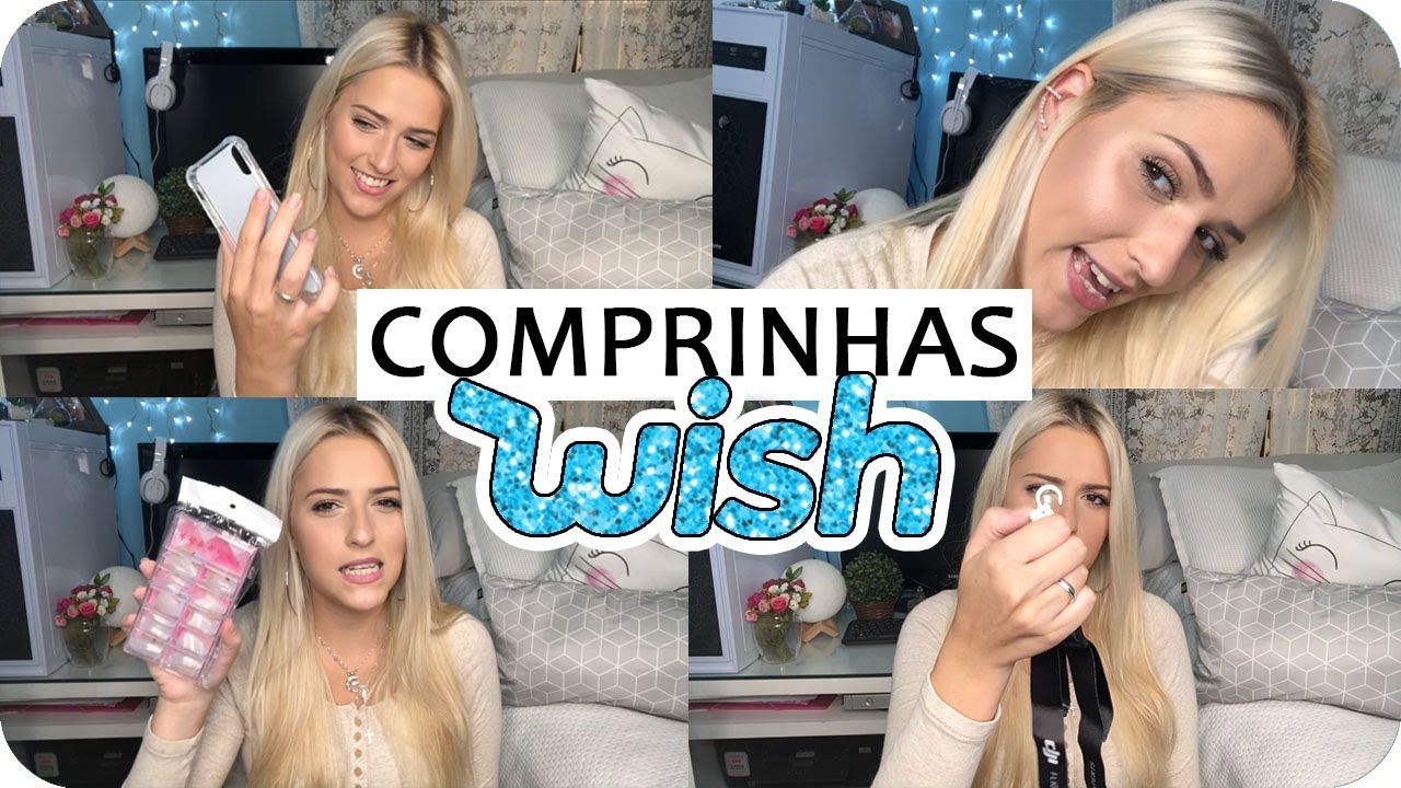 COMPRINHAS WISH - UNBOXING