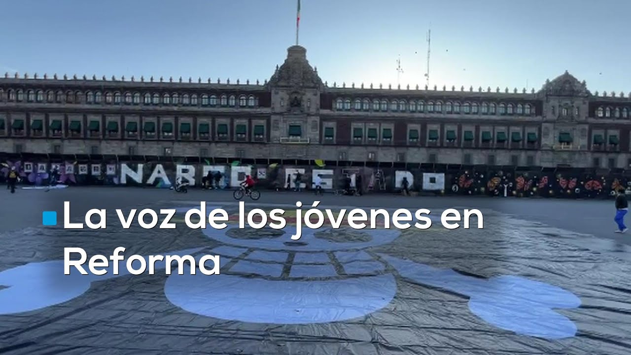 Arranca la marcha de la Generación Z |  Jóvenes de distintos estados llegaron a la CDMX
