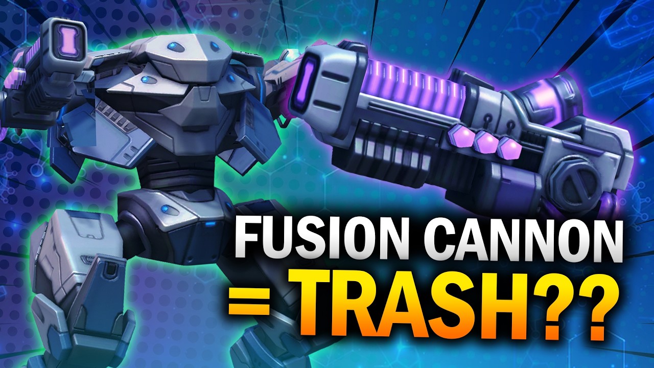 FUSION CANNON REVIEW... Worth it or TOTAL TRASH? - Mech Arena Gear Hub Tier 5 Guide